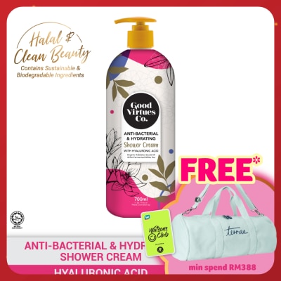 GOOD VIRTUES CO Anti-Bacterial & Hydrating Shower Cream 700ml