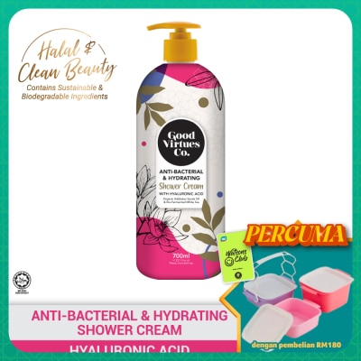 GOOD VIRTUES CO - Anti-Bacterial & Hydrating Shower Cream 700ml