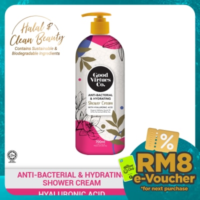 GOOD VIRTUES CO Anti-Bacterial & Hydrating Shower Cream 700ml