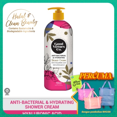 GOOD VIRTUES CO Anti-Bacterial & Hydrating Shower Cream 700ml
