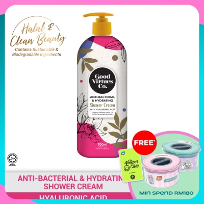 GOOD VIRTUES CO Anti-Bacterial & Hydrating Shower Cream 700ml