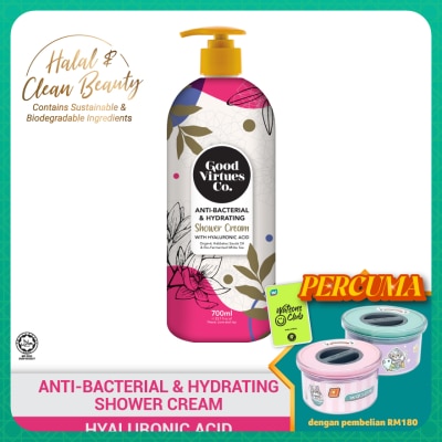 GOOD VIRTUES CO Anti-Bacterial & Hydrating Shower Cream 700ml
