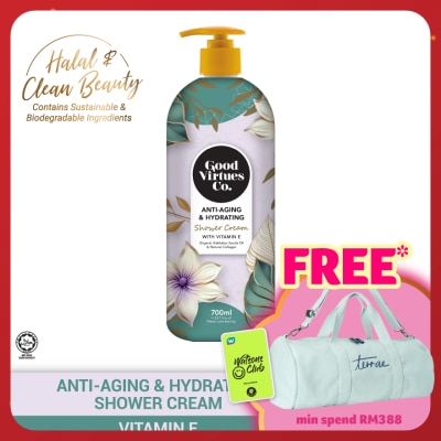 GOOD VIRTUES CO Anti-Aging & Hydrating Shower Cream With Vitamin E 700ml