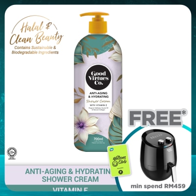 GOOD VIRTUES CO Anti-Aging & Hydrating Shower Cream With Vitamin E 700ml