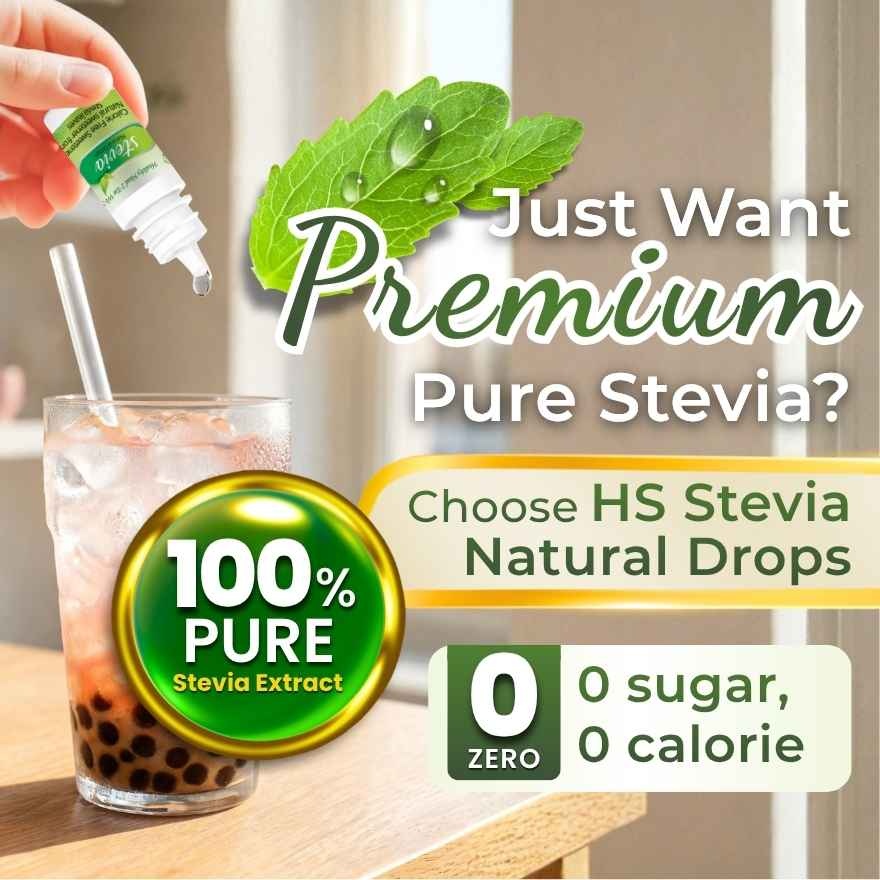 Stevia Natural Drops Sweetener 10ml image