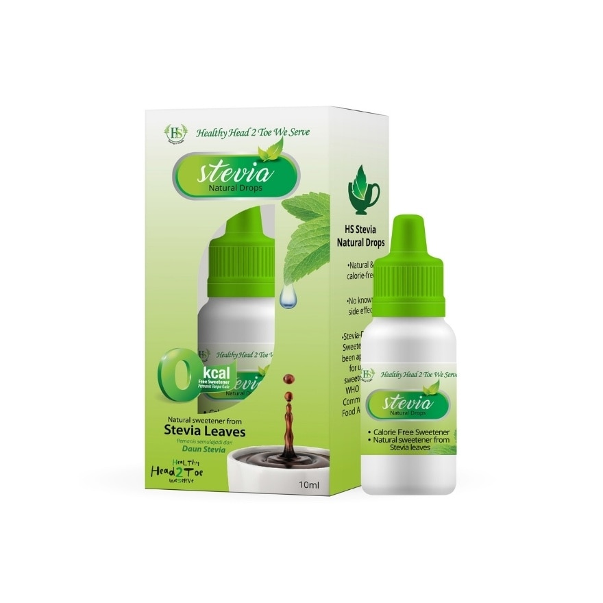  Stevia Natural Drops Sweetener 10ml
