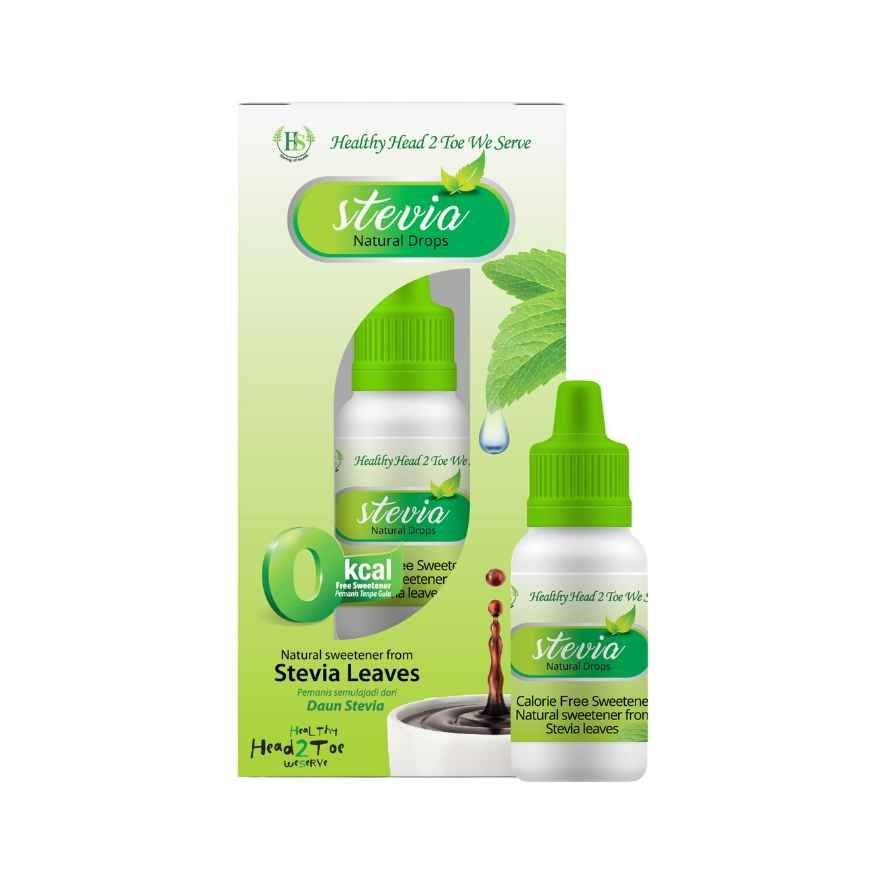 Stevia Natural Drops Sweetener 10ml image