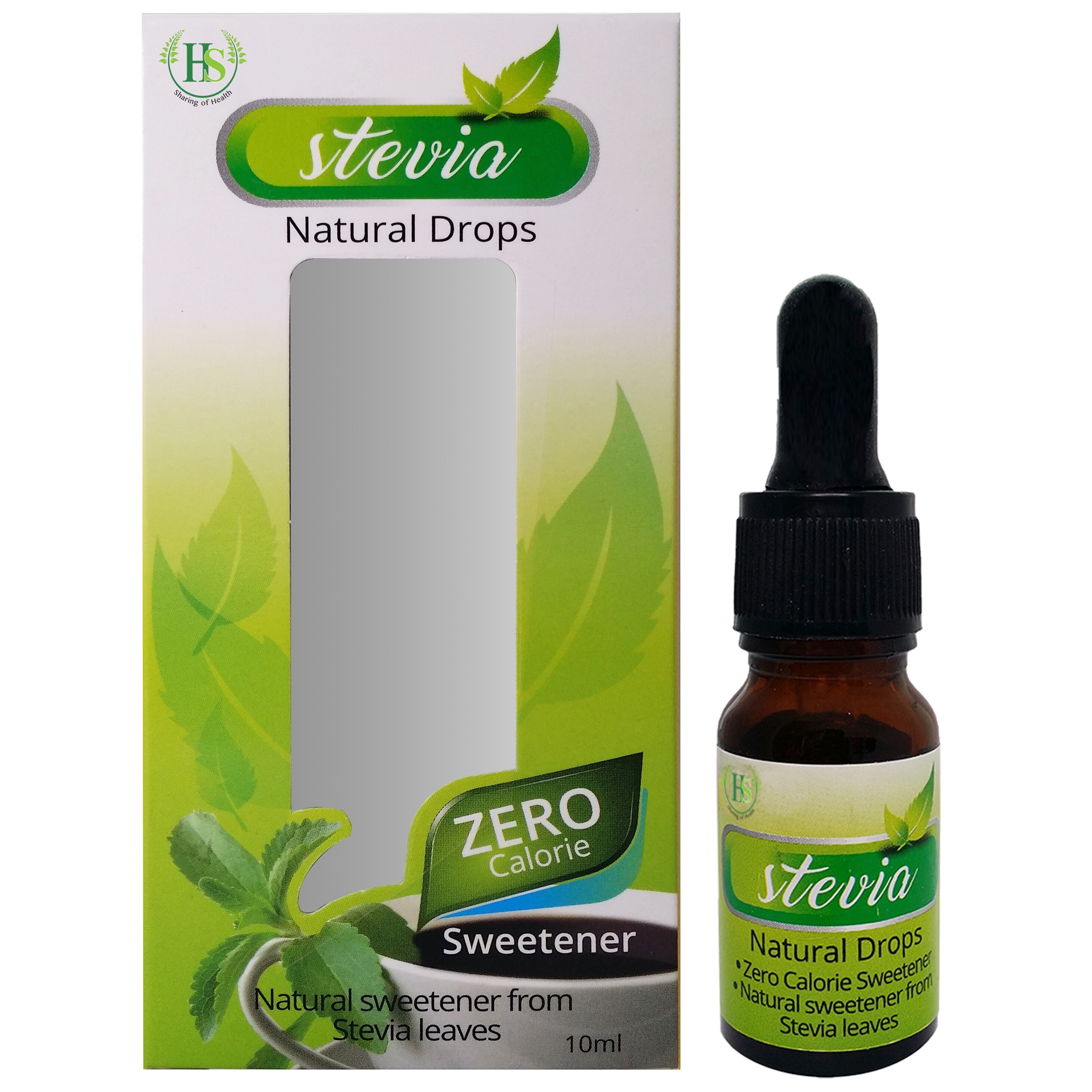 Stevia Natural Drops Sweetener 10ml