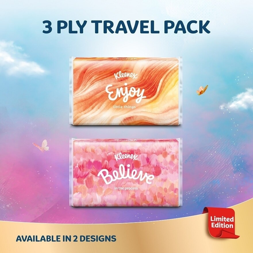 Facial Tissue Soft Pack Limited Edition - 3Ply (50s x 4)