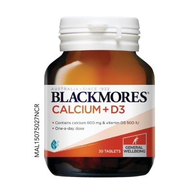 BLACKMORES BLACKMORES CALCIUM + D3 30S