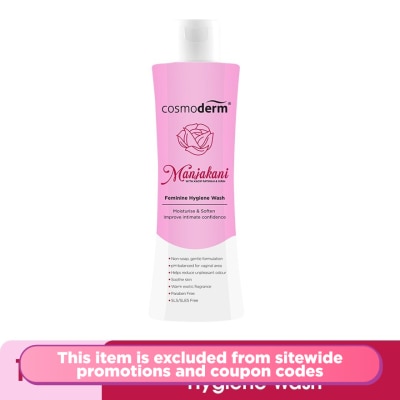 COSMODERM Manjakani Feminine Hygiene Wash 150ml