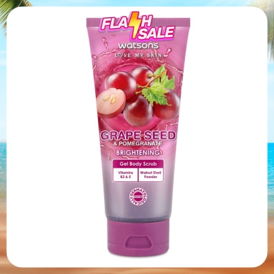 WATSONS - Grape Seed & Pomegranate Gel Body Scrub 200g