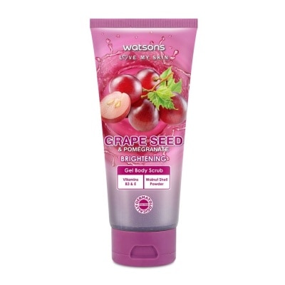 WATSONS Grape Seed & Pomegranate Gel Body Scrub 200g