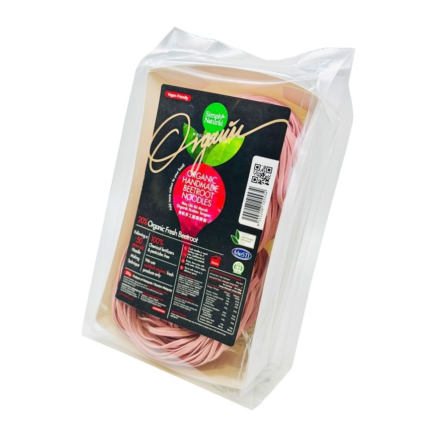 Organic Handmade Beetroot Noodle 200g