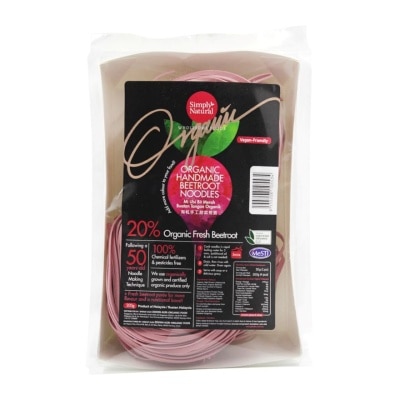 SIMPLY NATURAL Organic Handmade Beetroot Noodle 200g