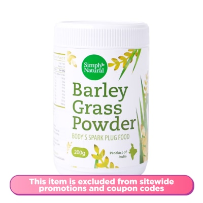 SIMPLY NATURAL Organic Barley Grass Powder 200g