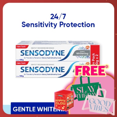 SENSODYNE Gentle Whitening Toothpaste 2x100g