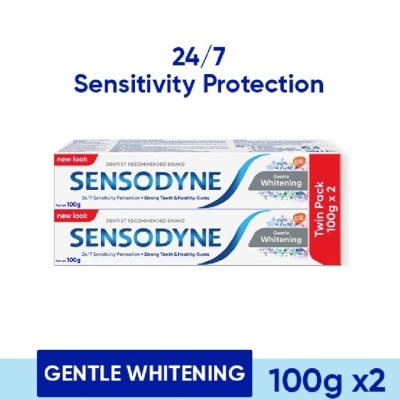 SENSODYNE Gentle Whitening Toothpaste 2x100g