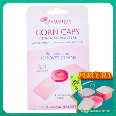 CARNATION - Corn Caps Medicated Plasters 5's