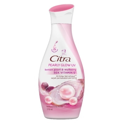 CITRA Pearly Glow UV Hand & Body Lotion 210ml