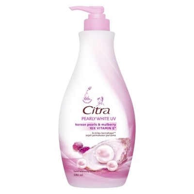 CITRA Pearly White UV Hand & Body Lotion 380ml