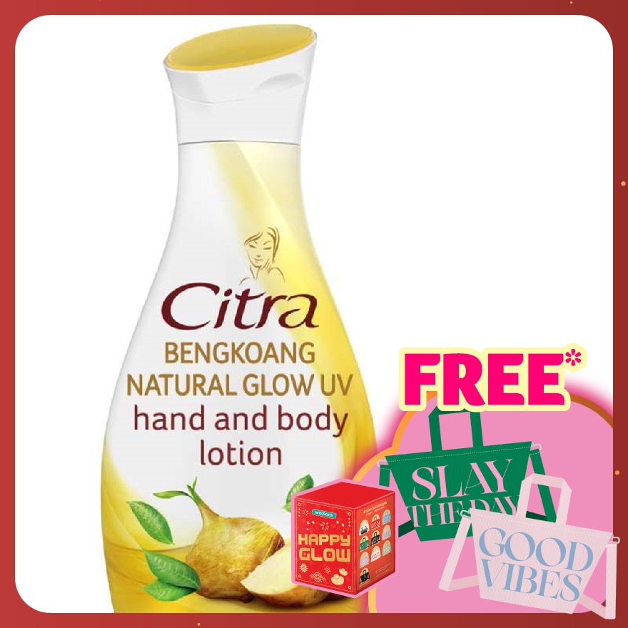 Bengkoang Natural Glow UV Hand & Body Lotion 210ml