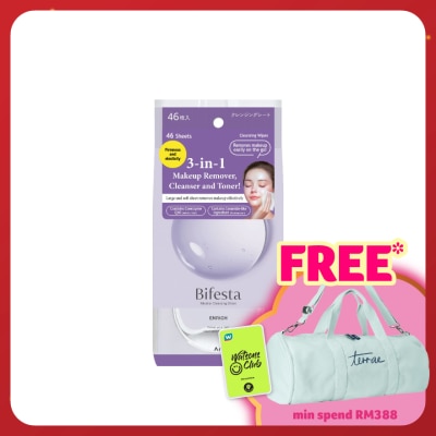 BIFESTA Enrich Cleansing Sheet 46s