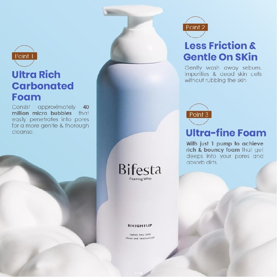 Bright Up Foaming Whip 180ml