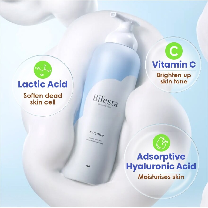 Bright Up Foaming Whip 180ml