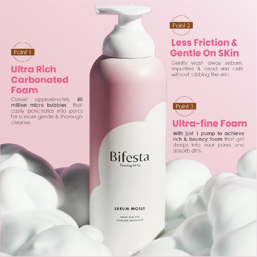 Moist Foaming Whip 180ml