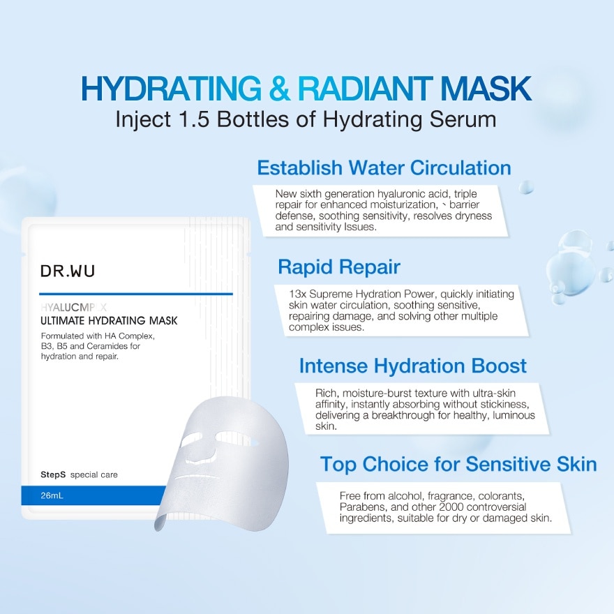 Ultimate Hydrating Mask 3s