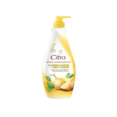 CITRA Natural White UV Hand & Body Lotion 380ml