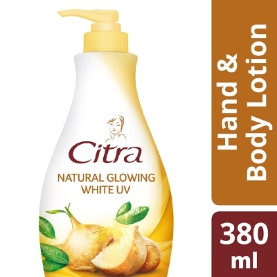 CITRA Natural White UV Hand & Body Lotion 380ml