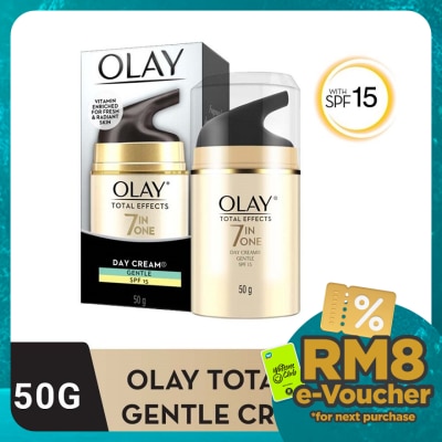OLAY Total Effects Gentle Cream Spf 15 50g