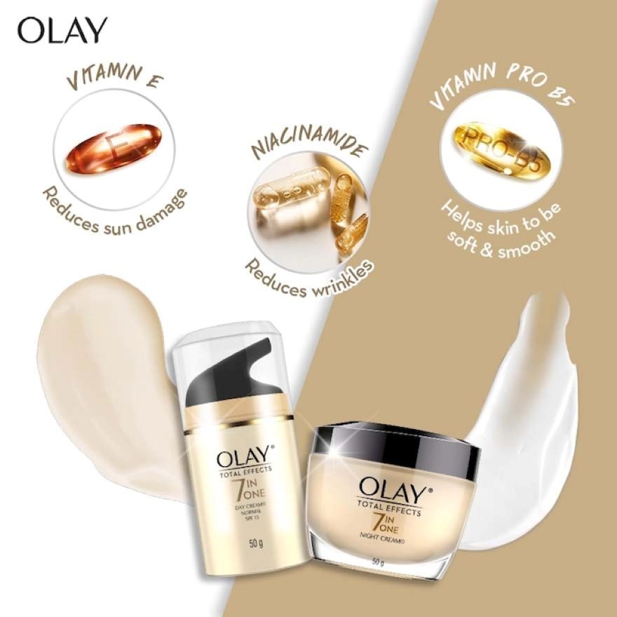 Total Effects Touch Of Foundation Cream SPF 15 50g