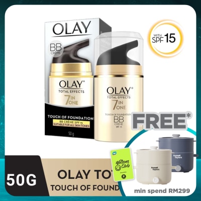 OLAY Total Effects Touch Of Foundation Cream SPF 15 50g