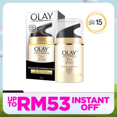 OLAY Total Effects Touch Of Foundation Cream SPF 15 50g