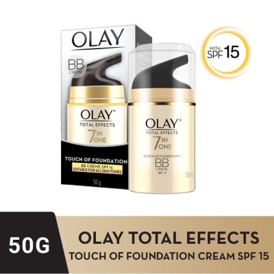 OLAY Total Effects Touch Of Foundation Cream SPF 15 50g