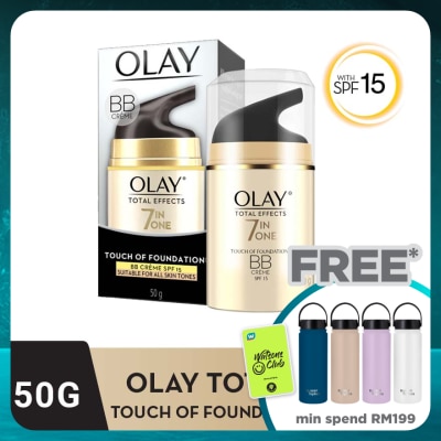 OLAY Total Effects Touch Of Foundation Cream SPF 15 50g
