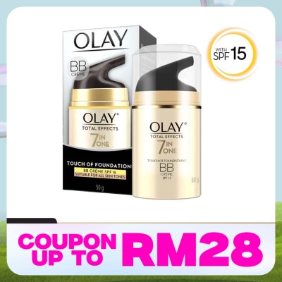 OLAY Total Effects Touch Of Foundation Cream SPF 15 50g