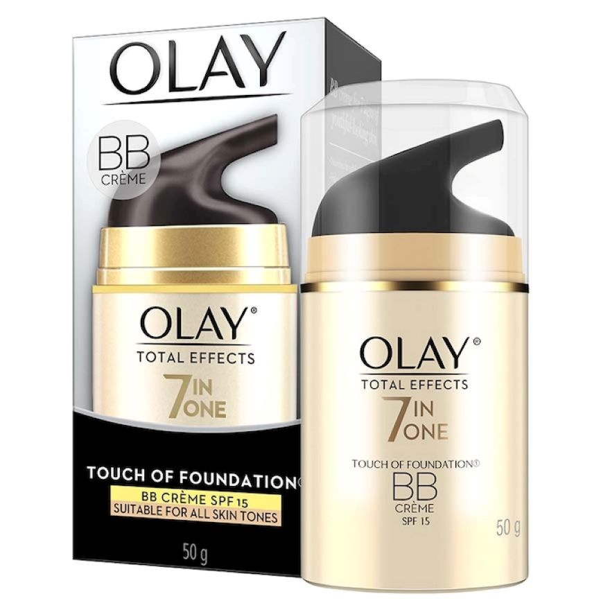 Total Effects Touch Of Foundation Cream SPF 15 50g