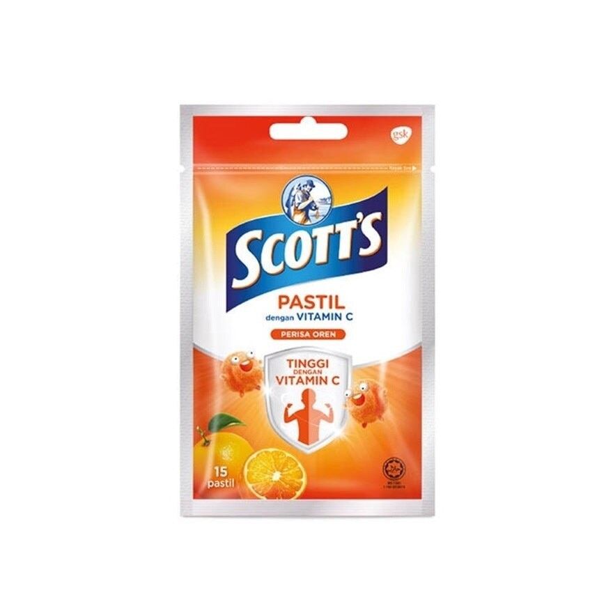 Vitamin C Pastilles Orange 15S For Kids