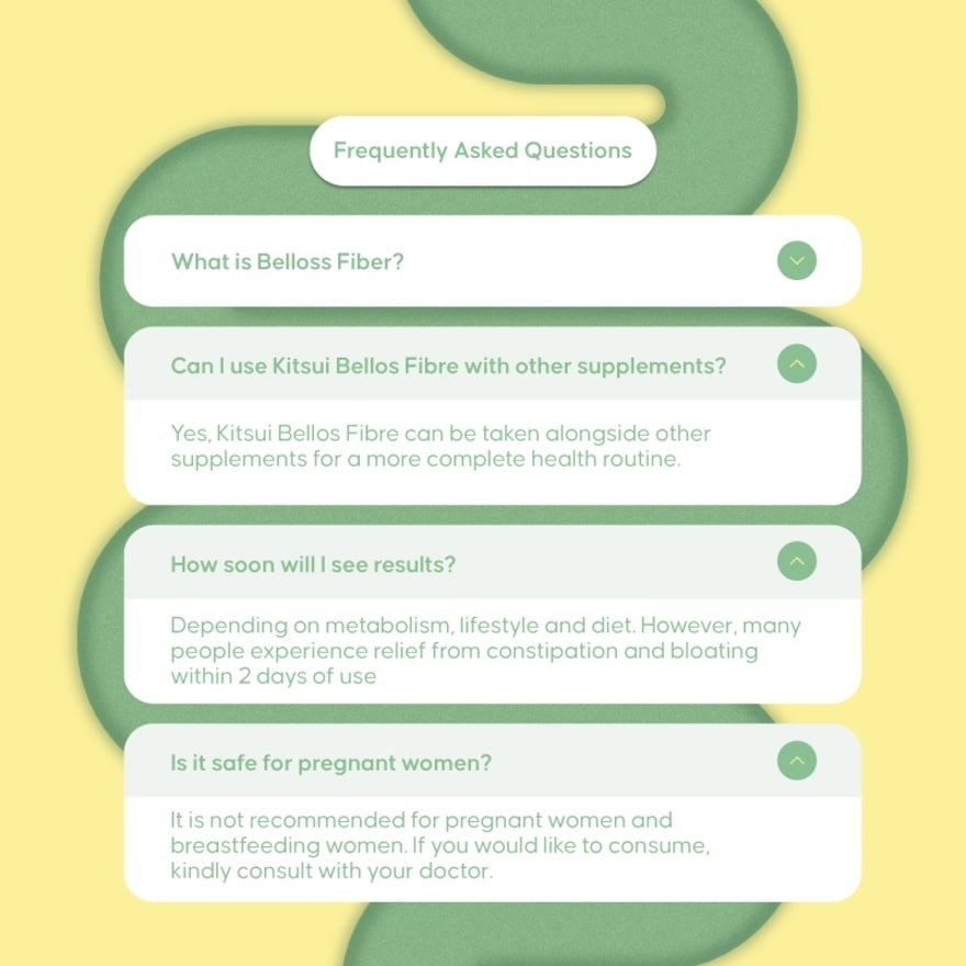 Belly Loss Fiber 15g x 15's