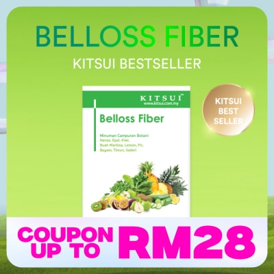 KITSUI Belly Loss Fiber 15g x 15's