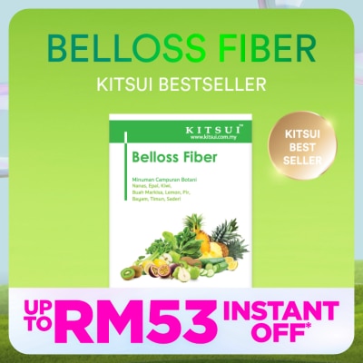 KITSUI Belly Loss Fiber 15g x 15's