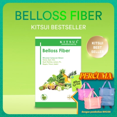 KITSUI - Belly Loss Fiber 15g x 15's