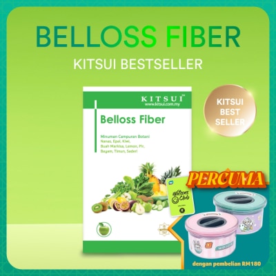 KITSUI Belly Loss Fiber 15g x 15's