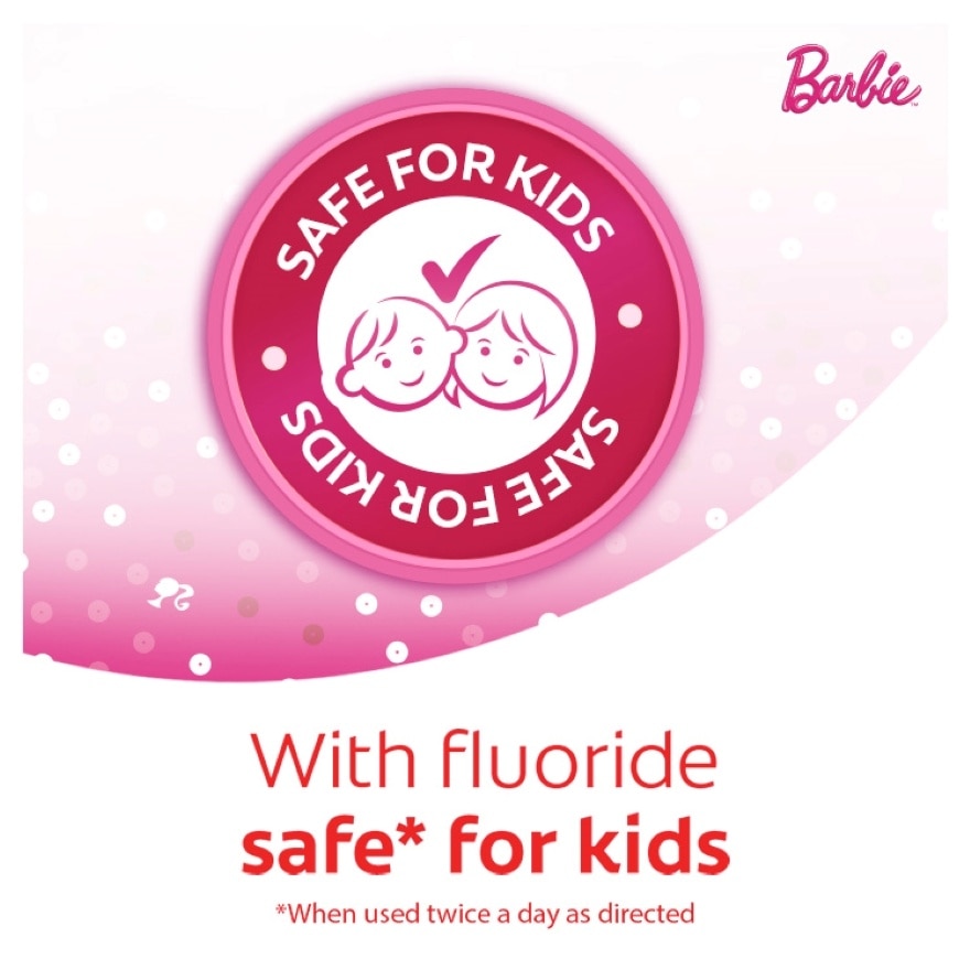 Kids Barbie Toothpaste 40g