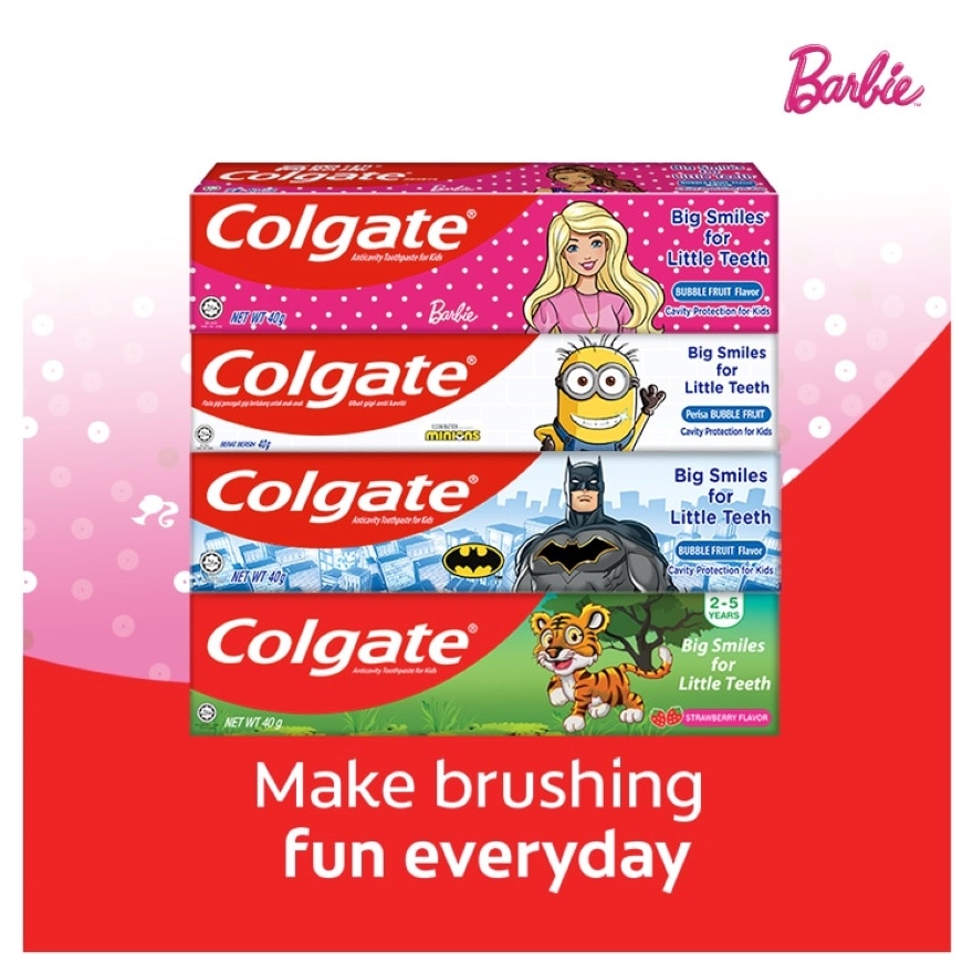 Colgate Kids Barbie Toothpaste 40g