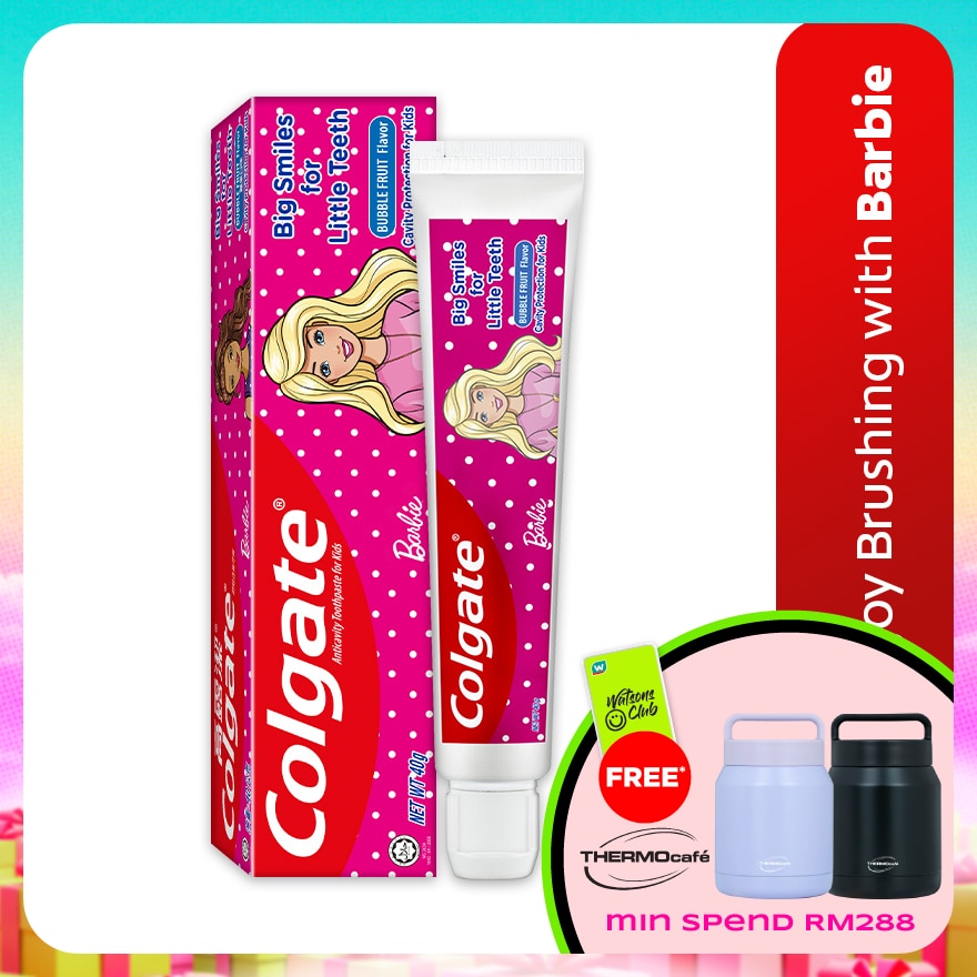 Colgate Kids Barbie Toothpaste 40g